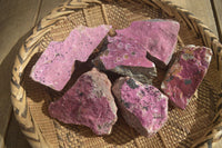 Natural Pink Salrose Cobaltion Dolomite Specimens  x 6 From Kakanda, Congo