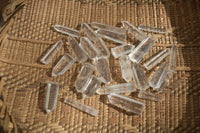 Polished Clear Quartz Jewellery Points x 35 From Madagascar