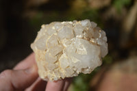 Natural Candle Quartz Clusters  x 5 From Madagascar