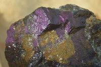 Natural Metallic Purpurite Cobbed Specimens x 3 From Erongo, Namibia