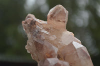 Natural Red Hematoid Phantom Quartz Clusters  x 5 From Karoi, Zimbabwe - TopRock