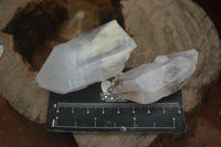 Natural Mixed Window Brandberg Quartz Crystals x 12 From Brandberg, Namibia