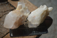 Natural Highly Selected Pineapple Candle Quartz Crystals  x 12 From Antsirabe, Madagascar - Toprock Gemstones and Minerals 