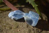 Natural New Sky Blue Calcite Specimens  x 70 From Spitzkop, Namibia