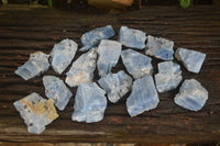 Natural New Sky Blue Calcite Specimens  x 35 From Spitzkop, Namibia