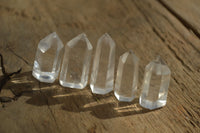 Polished Clear Quartz Jewellery Points x 35 From Madagascar