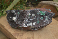 Natural Drusy Coated Ball Malachite On Dolomite Specimen  x 1 From Likasi, Congo