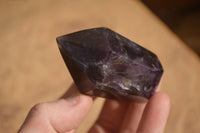 Polished Dark Purple Amethyst Points x 6 From Zambia