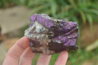 Natural Metallic Purpurite Cobbed Specimens  x 6 From Erongo, Namibia - Toprock Gemstones and Minerals 