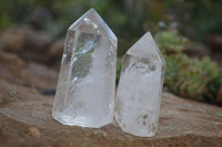 Polished Gorgeous Selection Of Clear Quartz Points x 12 From Madagascar