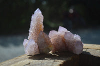 Natural Spirit Amethyst Quartz Clusters  x 6 From Boekenhouthoek, South Africa - Toprock Gemstones and Minerals 