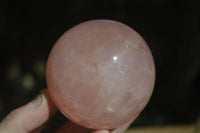 Polished Gemmy Pink Rose Quartz Spheres  x 3 From Ambatondrazaka, Madagascar - Toprock Gemstones and Minerals 