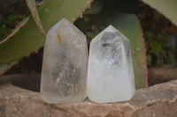 Polished Gorgeous Selection Of Clear Quartz Points x 12 From Madagascar