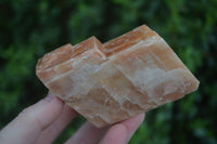 Natural New Sunset Orange Calcite Specimens  x 3 From Spitzkop, Namibia