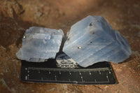 Natural New Sky Blue Calcite Specimens  x 35 From Spitzkop, Namibia