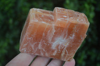 Natural New Sunset Orange Calcite Specimens  x 3 From Spitzkop, Namibia