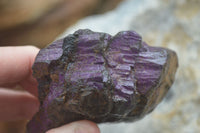 Natural Metallic Purpurite Cobbed Specimens  x 6 From Erongo, Namibia - Toprock Gemstones and Minerals 