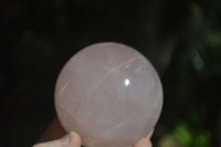 Polished Gemmy Pink Rose Quartz Spheres  x 3 From Ambatondrazaka, Madagascar - Toprock Gemstones and Minerals 