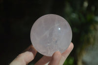 Polished Gemmy Pink Rose Quartz Spheres  x 3 From Ambatondrazaka, Madagascar - Toprock Gemstones and Minerals 