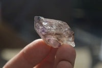 Natural Smokey Window Amethyst Crystals  x 35 From Chiredzi, Zimbabwe