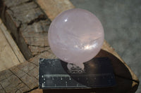 Polished Gemmy Pink Rose Quartz Spheres  x 3 From Ambatondrazaka, Madagascar - Toprock Gemstones and Minerals 