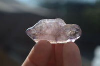 Natural Smokey Window Amethyst Crystals  x 35 From Chiredzi, Zimbabwe