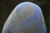 Polished Blue Lace Agate Standing Free Form  x 1 From Nsanje, Malawi - Toprock Gemstones and Minerals 