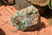 Natural Rough Blue Shattuckite Specimens  x 3 From Namibia - TopRock