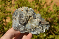 Natural Blue Kyanite Crystals In Mica & Quartz Matrix  x 4 From Zimbabwe - TopRock