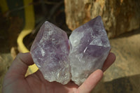 Natural Jacaranda Amethyst Crystals x 6 From Mumbwe, Zambia