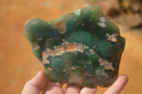 Polished  One Side Polished Emerald Mtorolite Plates  x 3 From Zimbabwe