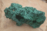 Natural Chatoyant Silky Malachite Specimens  x 2 From Congo - Toprock Gemstones and Minerals 