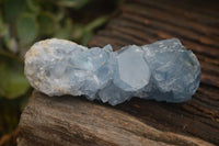 Natural Blue Celestite Crystal Specimens  x 4 From Sakoany, Madagascar - Toprock Gemstones and Minerals 