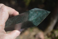 Polished Green Fuchsite Quartz Points  x 2 From Madagascar - Toprock Gemstones and Minerals 