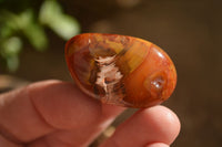 Polished  Carnelian Agate Tumble Stones  x 1 Kg Lot From Madagascar