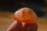 Polished  Carnelian Agate Tumble Stones  x 1 Kg Lot From Madagascar