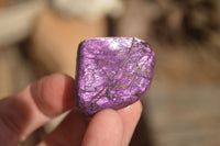 Polished  Metallic Purpurite Slices With Matte Finish x 13 From Erongo, Namibia