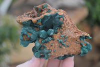 Natural Rare Ball Malachite On Quartz & Dolomite Specimens x 2 From Kambove, Congo