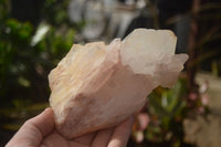 Natural Large Castle Quartz Clusters x 3 From Ambatfinhandrana, Madagascar