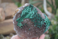 Natural Rare Ball Malachite On Quartz & Dolomite Specimens x 2 From Kambove, Congo