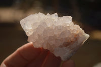 Natural White Cactus Flower Spirit Quartz Specimens x 12 From Boekenhouthoek, South Africa