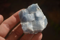 Natural New Sky Blue Calcite Specimens  x 24 From Spitzkop, Namibia