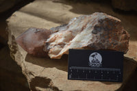 Natural Red Hematoid Quartz Specimens x 2 From Karoi, Zimbabwe