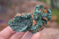 Natural Chatoyant Silky Malachite Specimens  x 6 From Kasompe, Congo - Toprock Gemstones and Minerals 