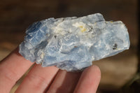 Natural New Sky Blue Calcite Specimens  x 24 From Spitzkop, Namibia