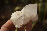 Natural Clear Quartz Crystal Clusters  x 12 From Madagascar