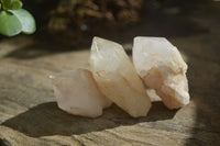 Natural Single Pineapple Candle Quartz Crystals  x 35 From Antsirabe, Madagascar - Toprock Gemstones and Minerals 