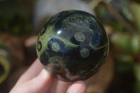 Polished Stromatolite / Kambamba Jasper Spheres  x 2 From Madagascar - Toprock Gemstones and Minerals 