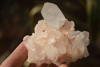 Natural Clear Quartz Crystal Clusters  x 12 From Madagascar