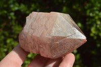 Natural Large Single Red Hematoid Quartz Crystals x 4 From Madagascar - TopRock